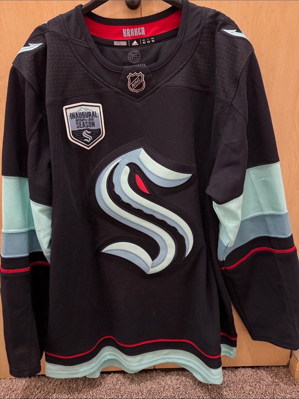 Inaugural Seattle Kraken NHL Jersey